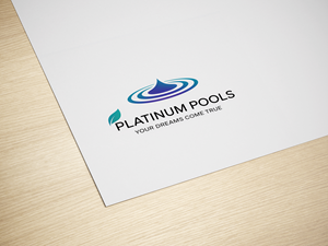 Logo Design by Zoe Designs for PLATINUMPOOLS | Design: #36255382