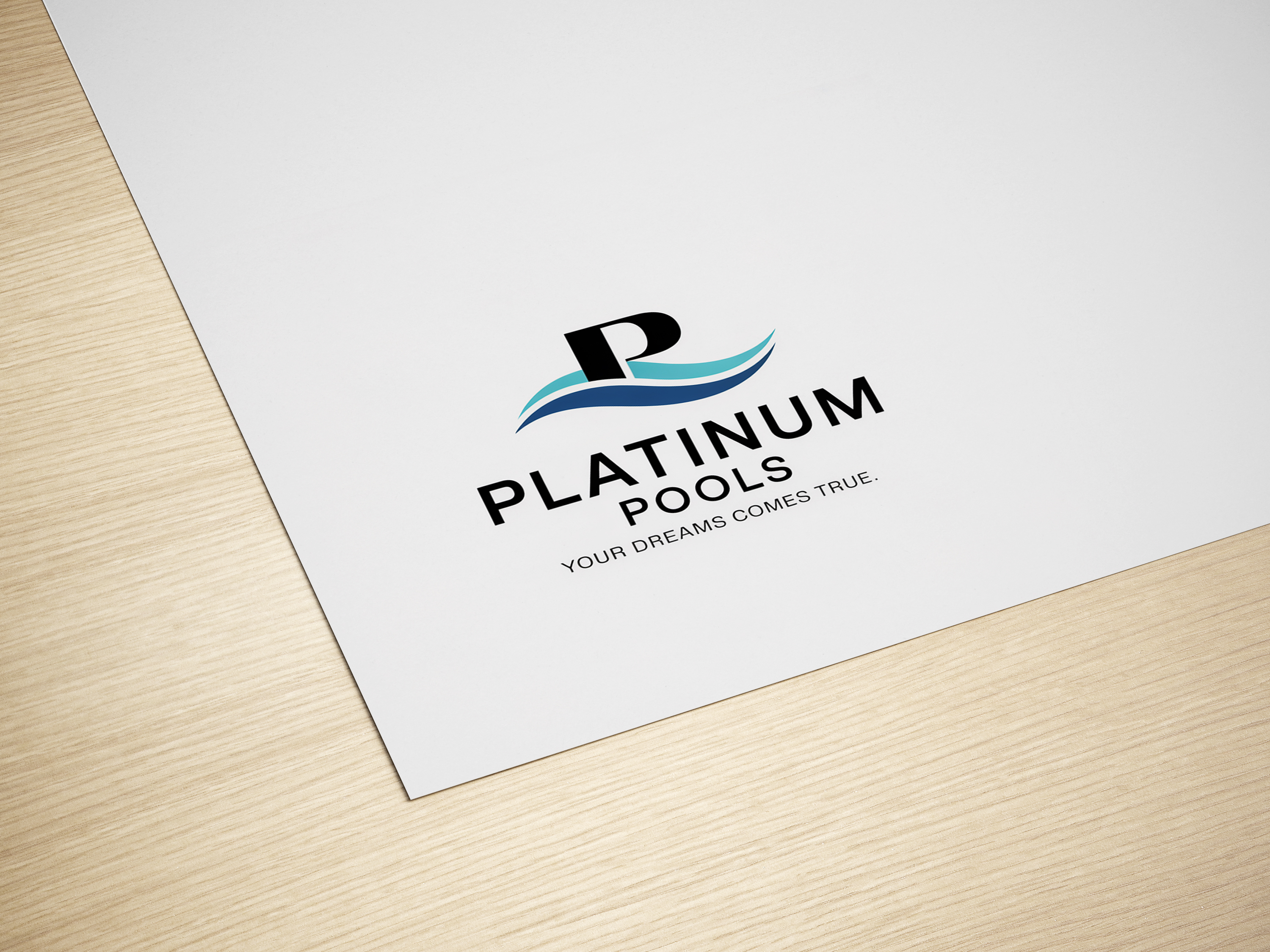Diseño de Logo por Zoe Designs para PLATINUMPOOLS | Diseño #36255387