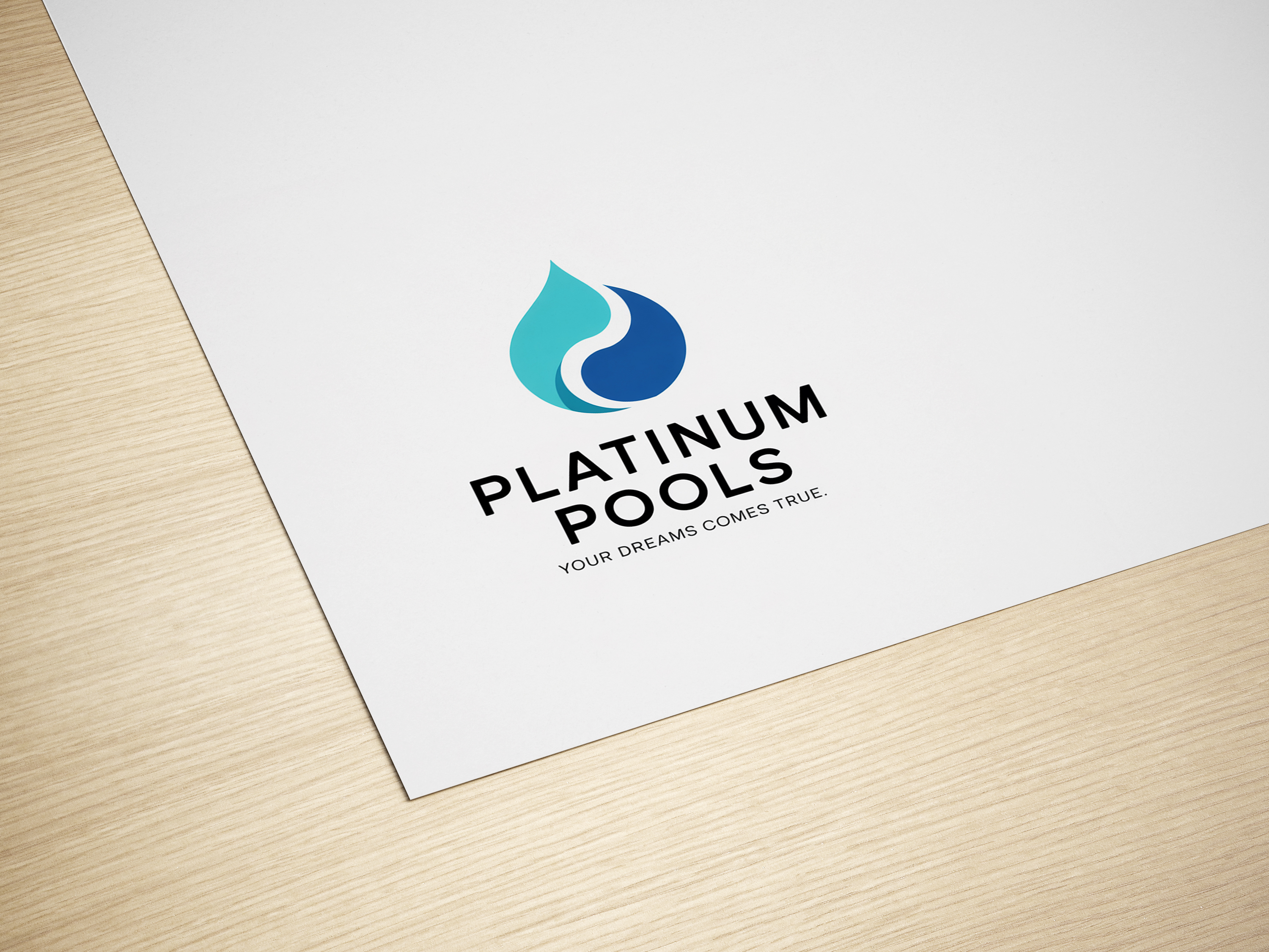 Diseño de Logo por Zoe Designs para PLATINUMPOOLS | Diseño #36255389