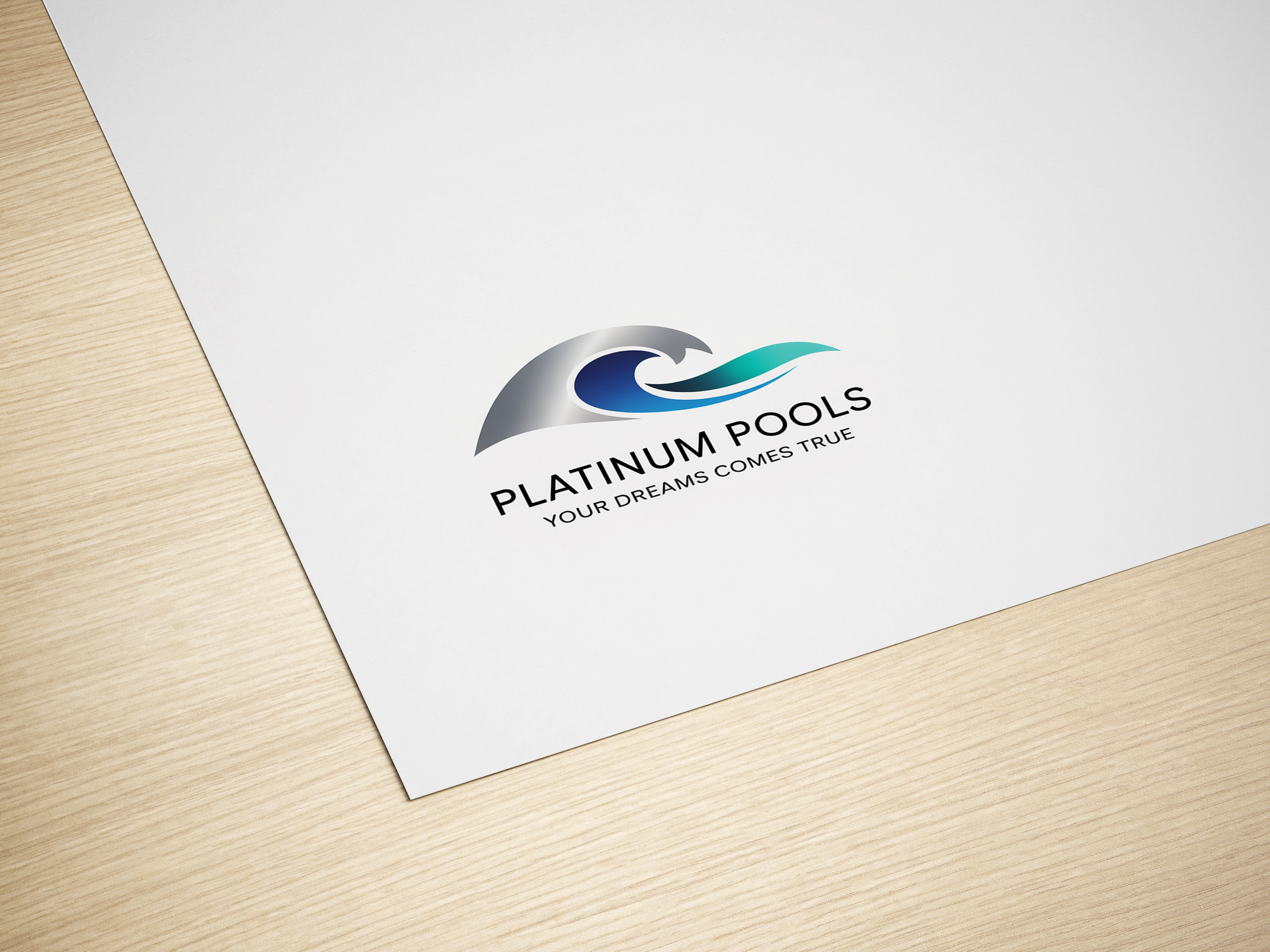 Diseño de Logo por Zoe Designs para PLATINUMPOOLS | Diseño #36255392