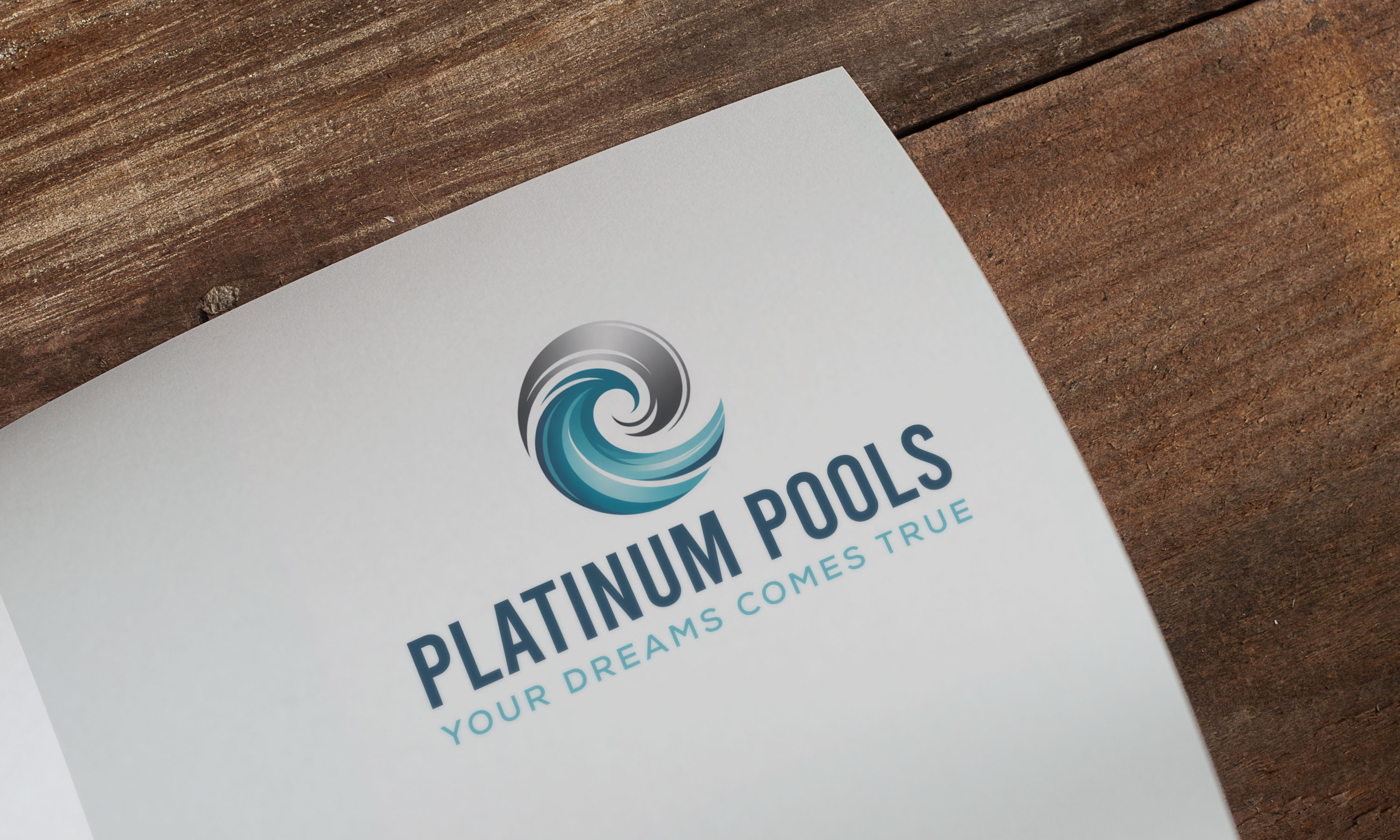 Diseño de Logo por Loin008 para PLATINUMPOOLS | Diseño #36251396