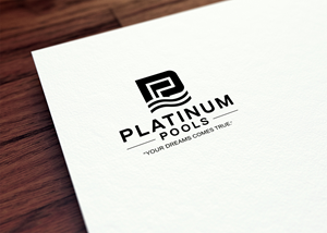 Diseño de Logo por Being  Designer para PLATINUMPOOLS | Diseño: #36248763