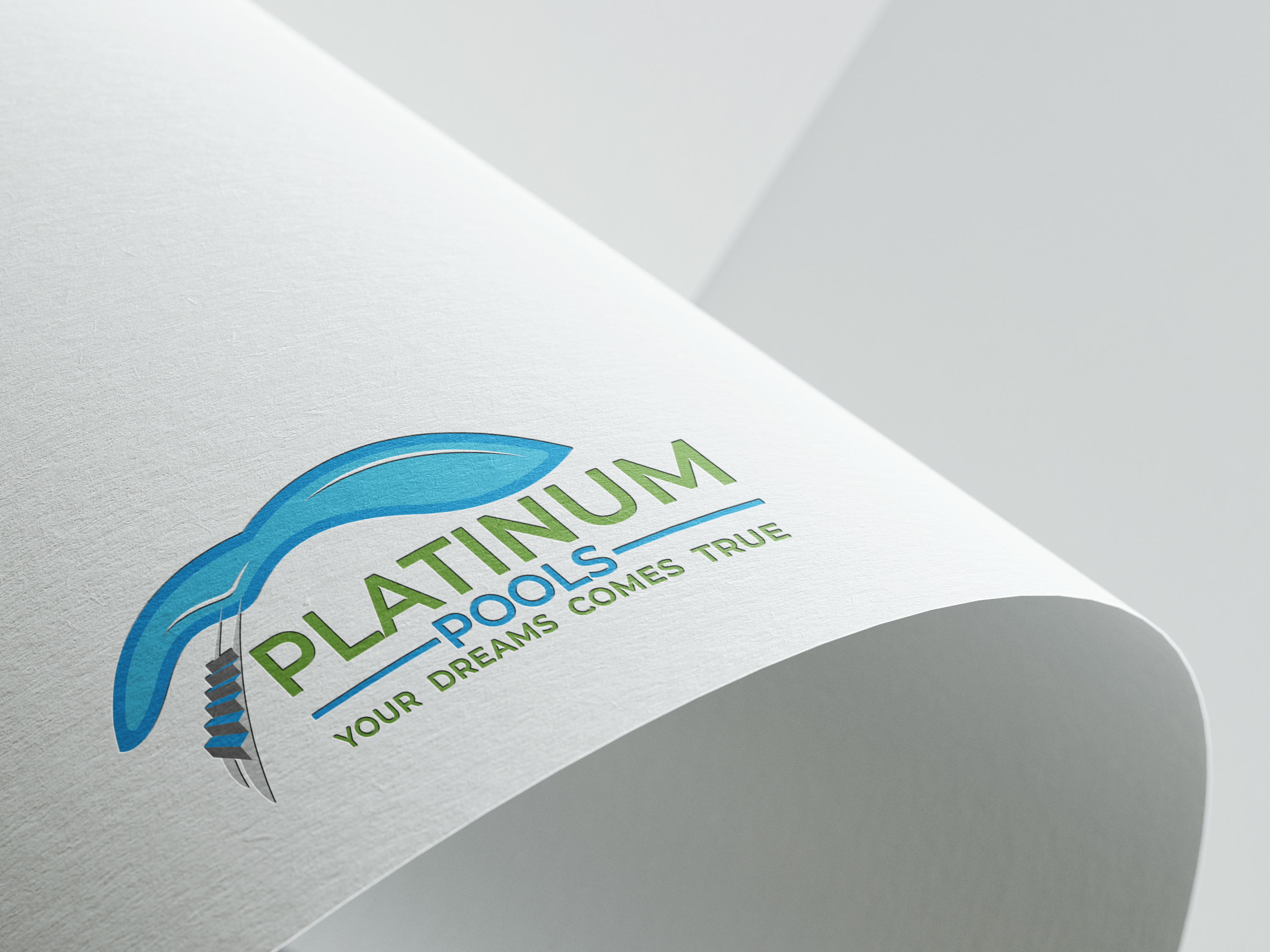 Logo Design by Creatify Lab for PLATINUMPOOLS | Design #36250210