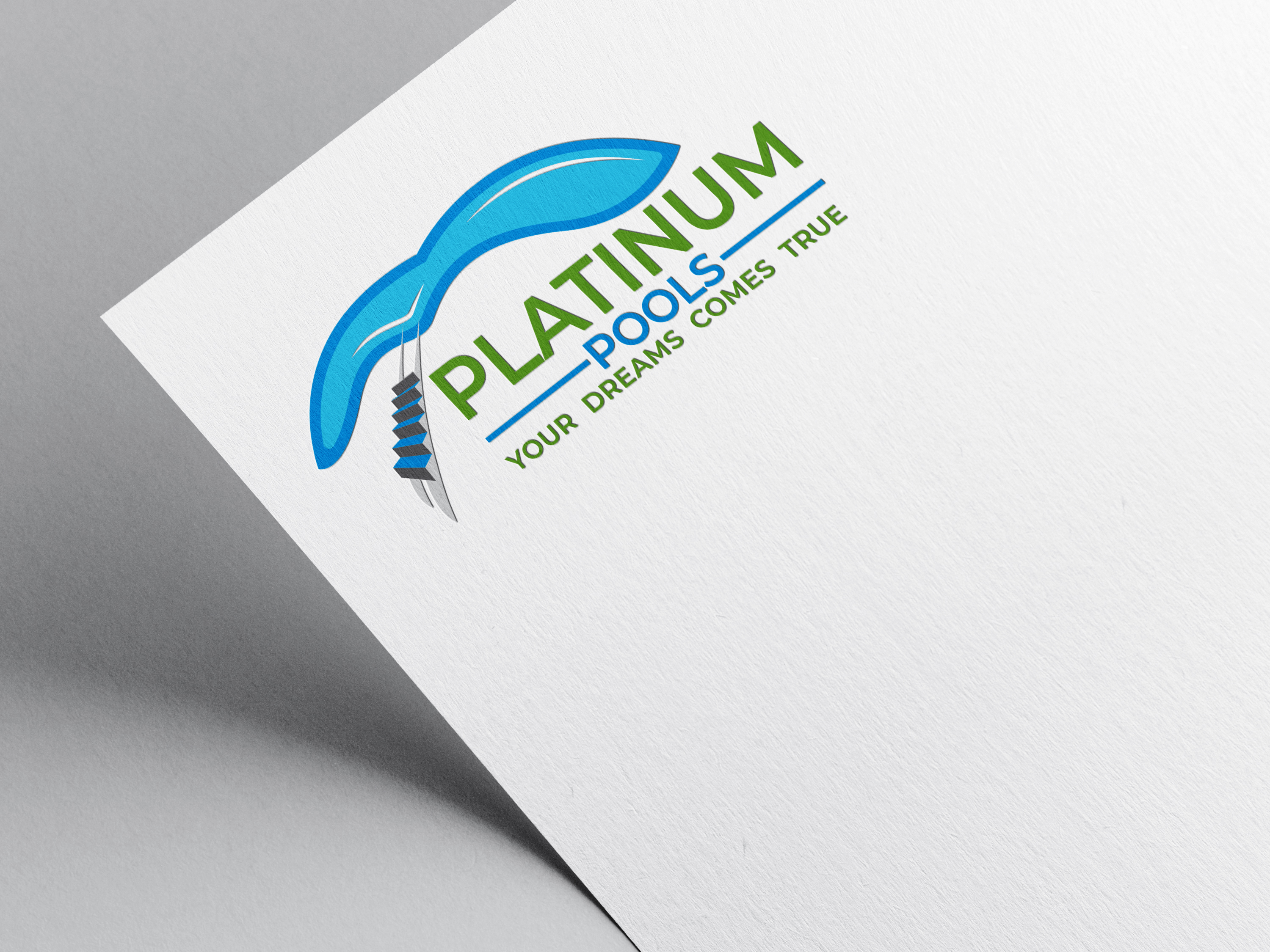 Logo Design by Creatify Lab for PLATINUMPOOLS | Design #36250211