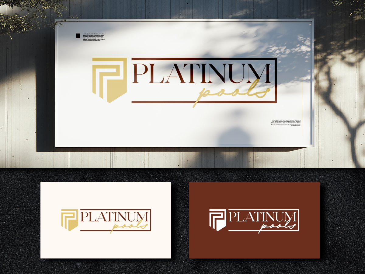 Logo Design by ArtSamurai for PLATINUMPOOLS | Design #36250184