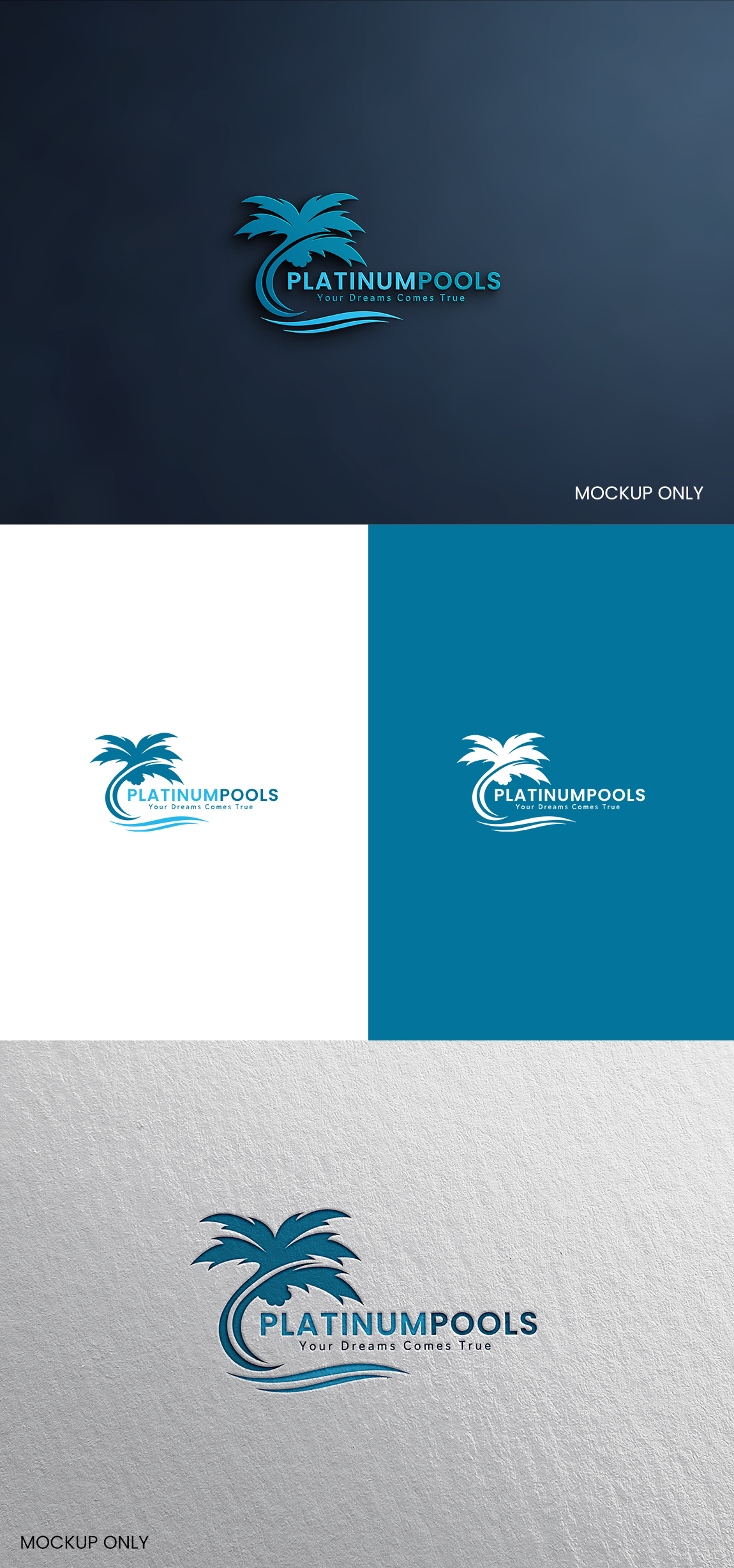 Logo-Design von SL Designer für PLATINUMPOOLS | Design #36252109