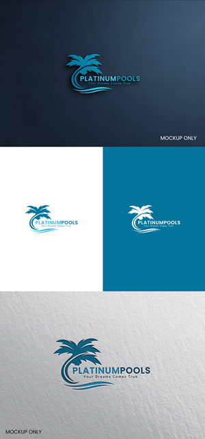 Logo Design by SL Designer for PLATINUMPOOLS | Design: #36252109