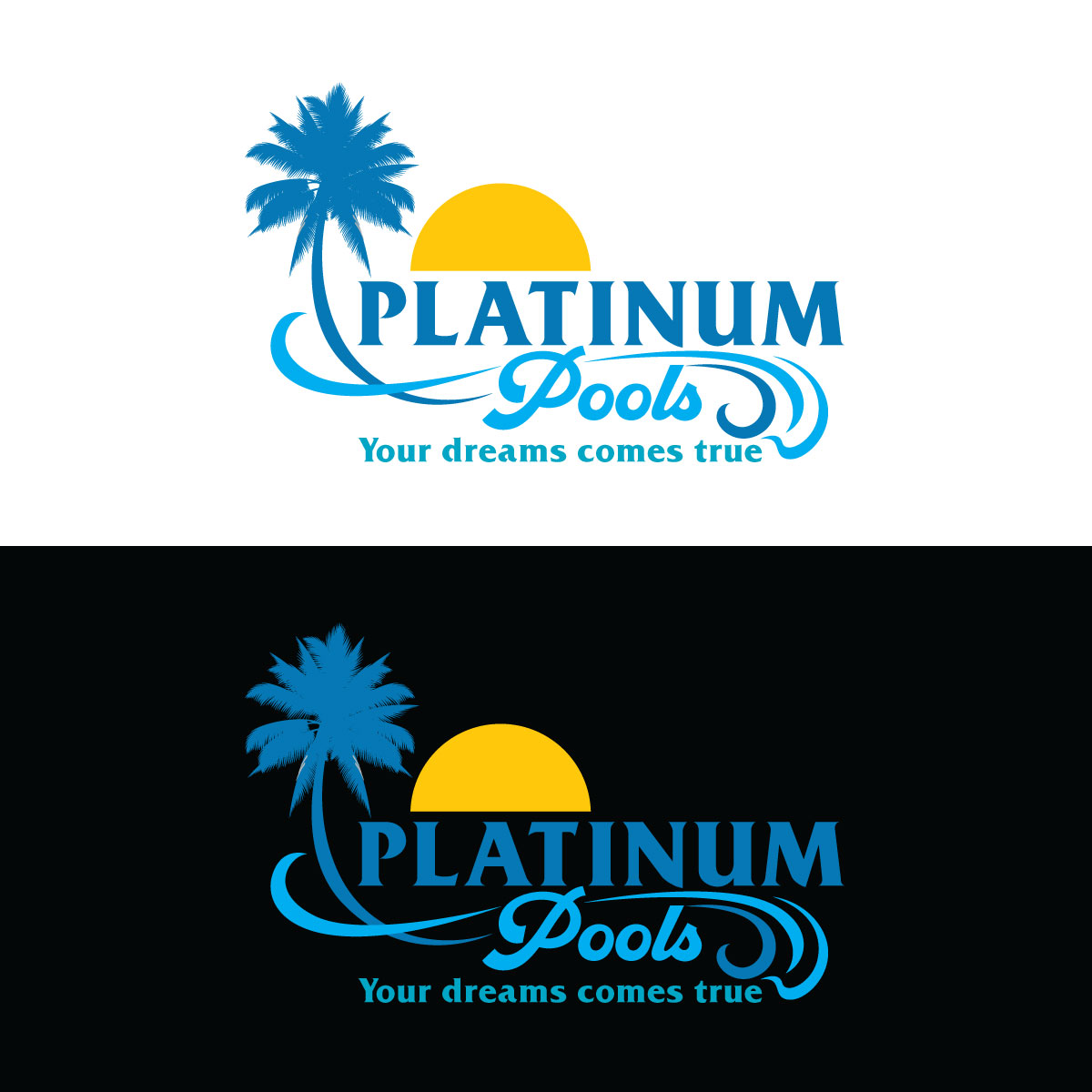 Logo Design by prodesigns99 for PLATINUMPOOLS | Design #36248440