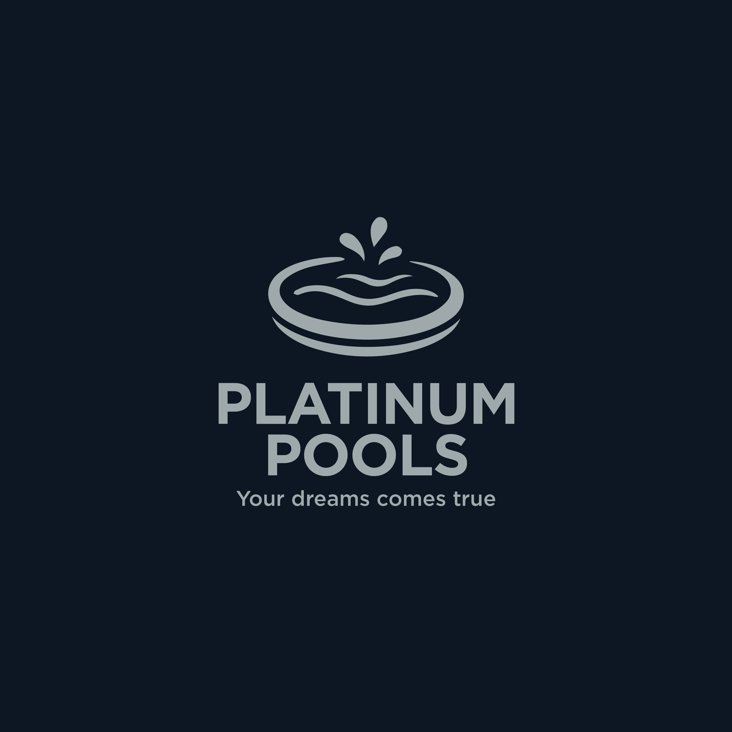 Logo Design by abdul700 for PLATINUMPOOLS | Design #36250398