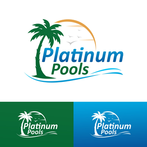 Logo Design by fly  design for PLATINUMPOOLS | Design: #36250961