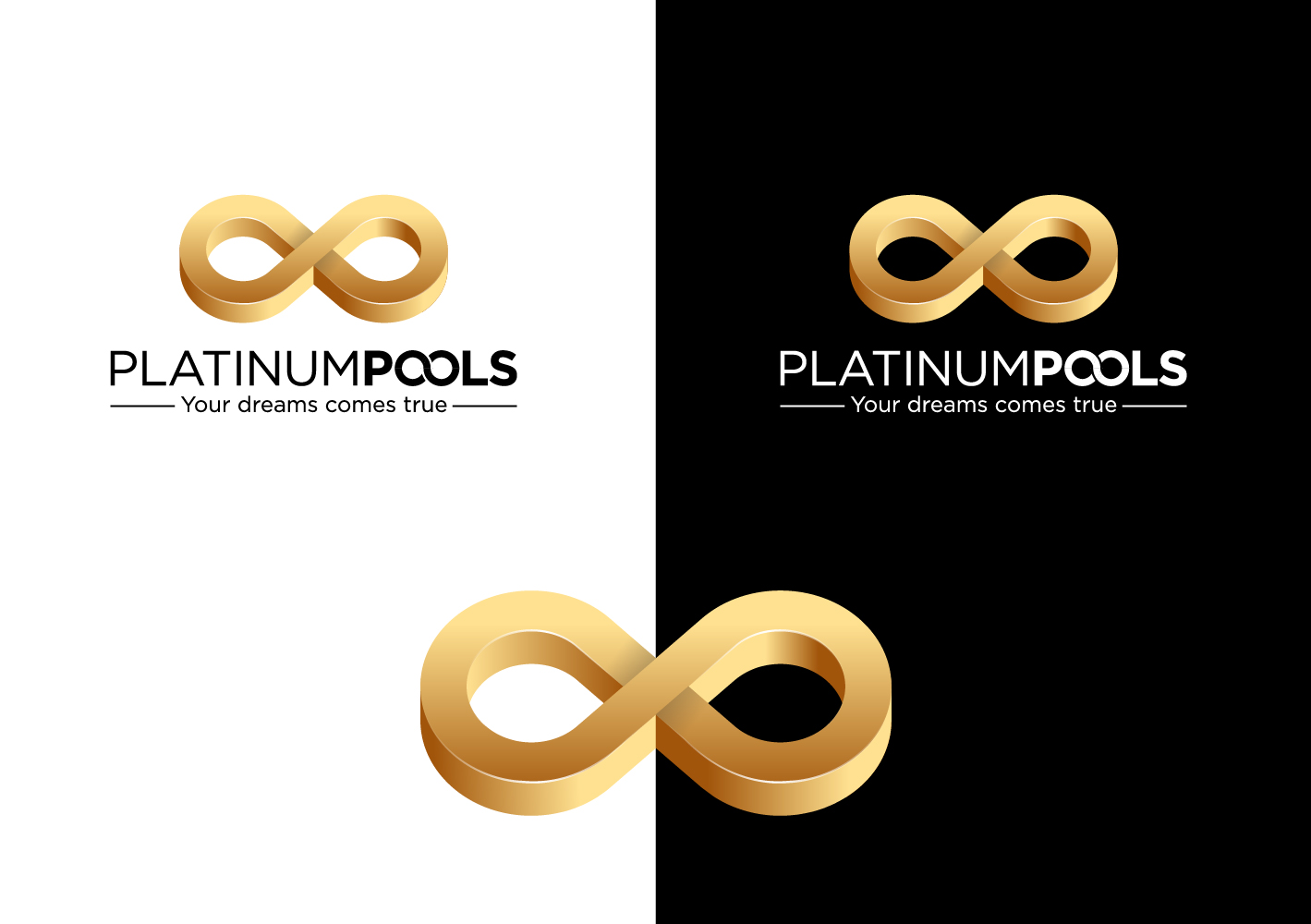 Logo Design by sushsharma99 for PLATINUMPOOLS | Design #36250634