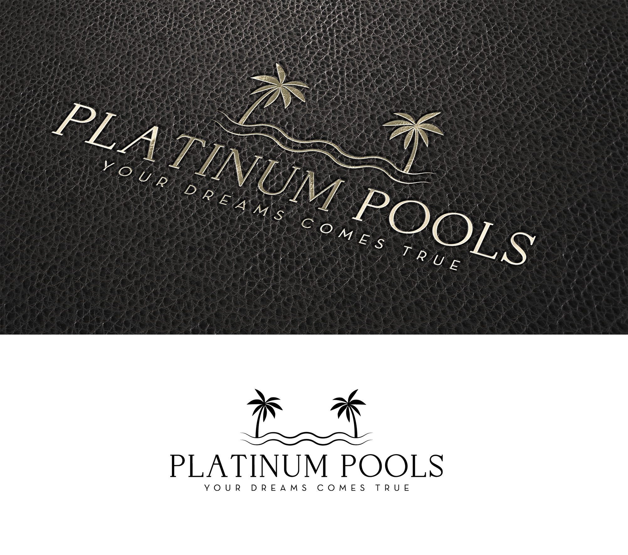 Logo-Design von Rickyy für PLATINUMPOOLS | Design #36251585