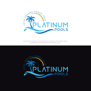 Logo-Design von Logo bud design für PLATINUMPOOLS | Design #36251148