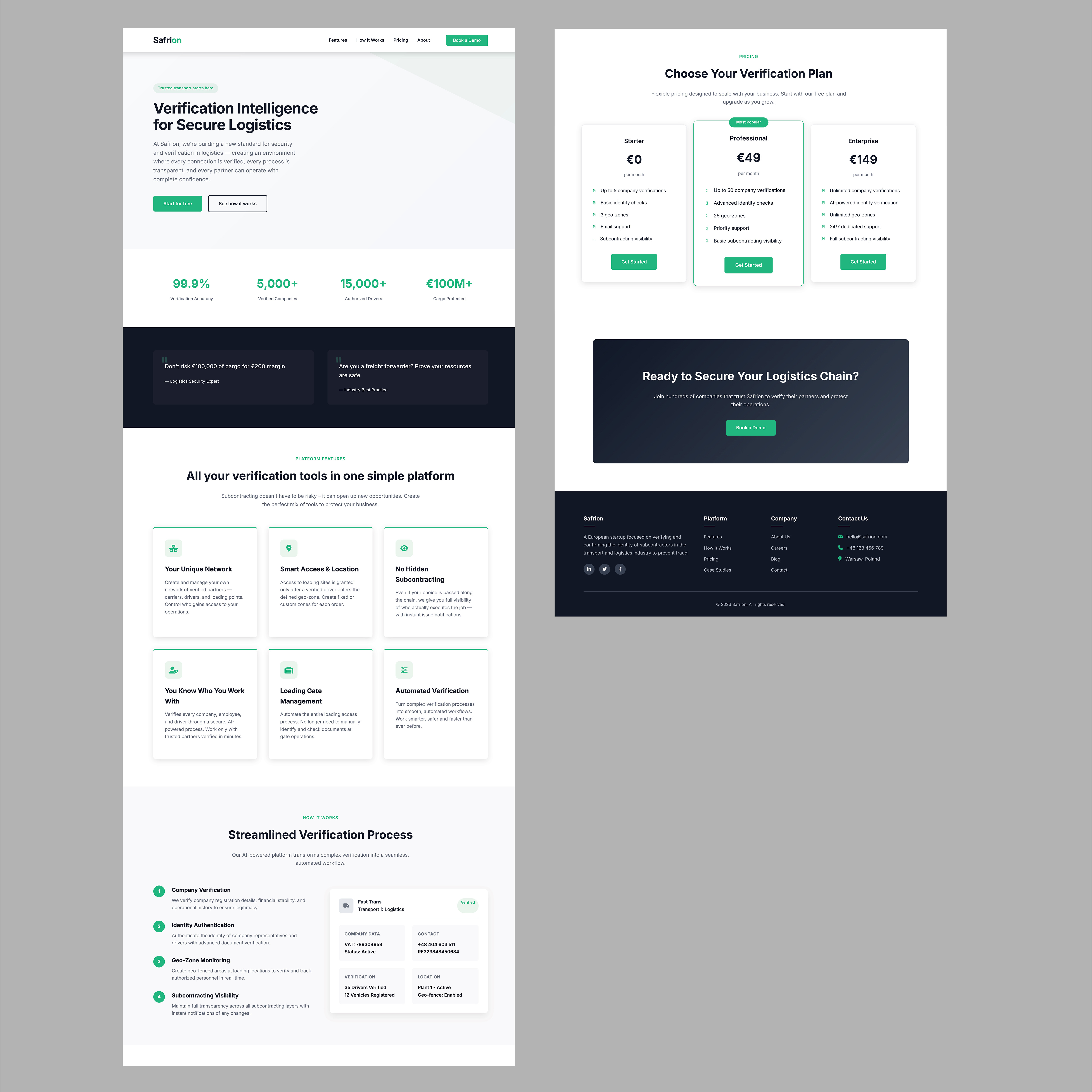 Web Design by Mesotoday for One Logistics Sp. Z O.O. Sp. k | Design #36251563