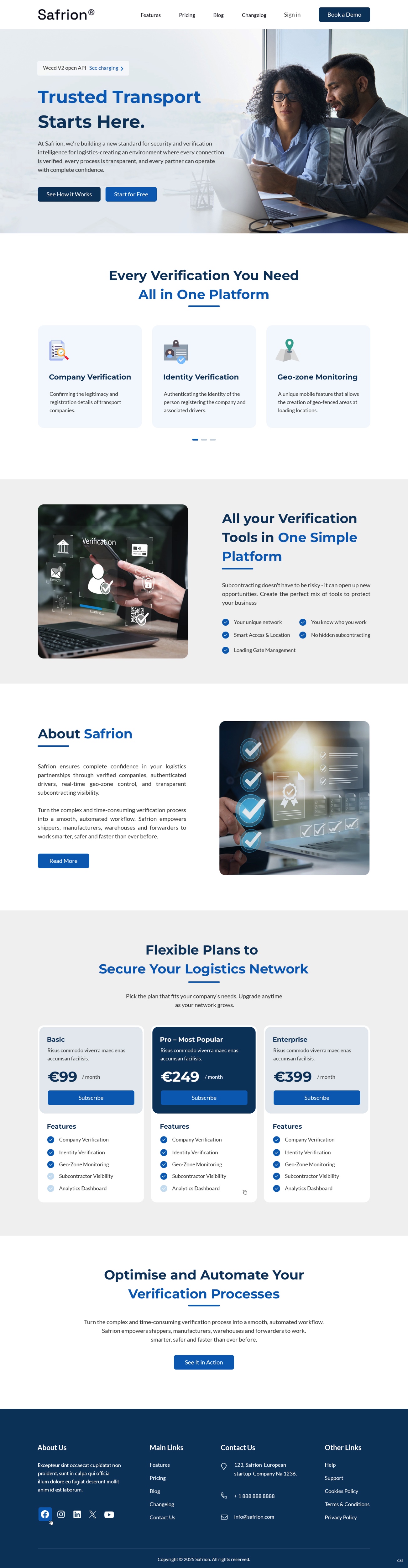 Web Design by pb for One Logistics Sp. Z O.O. Sp. k | Design #36265055