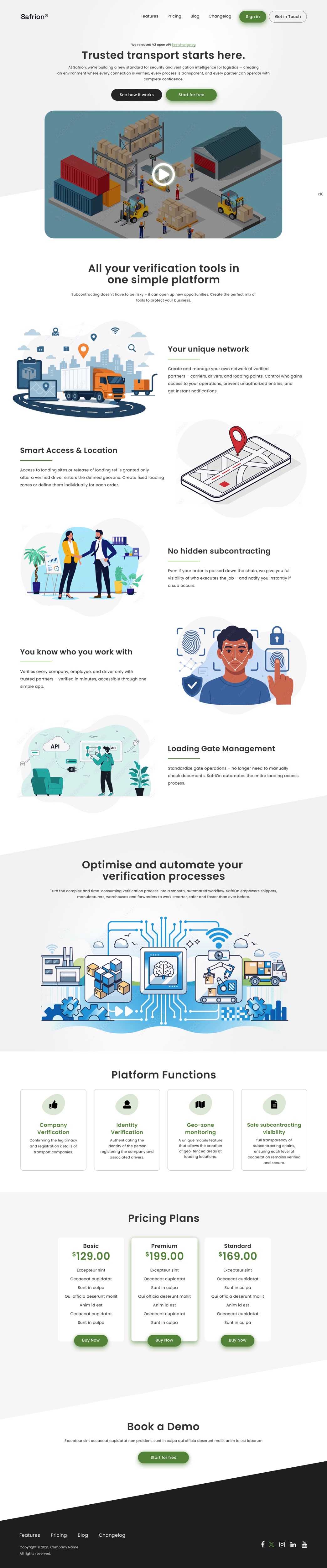 Web Design by pb for One Logistics Sp. Z O.O. Sp. k | Design #36265056