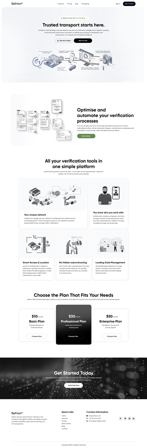 Web Design by NZ Creatives for One Logistics Sp. Z O.O. Sp. k | Design: #36258008