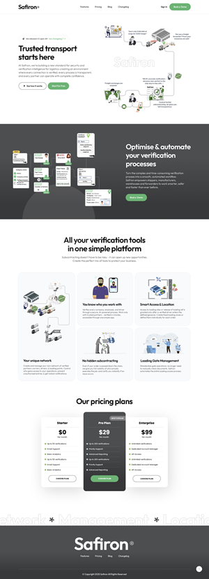 Web Design by NZ Creatives for One Logistics Sp. Z O.O. Sp. k | Design: #36258009