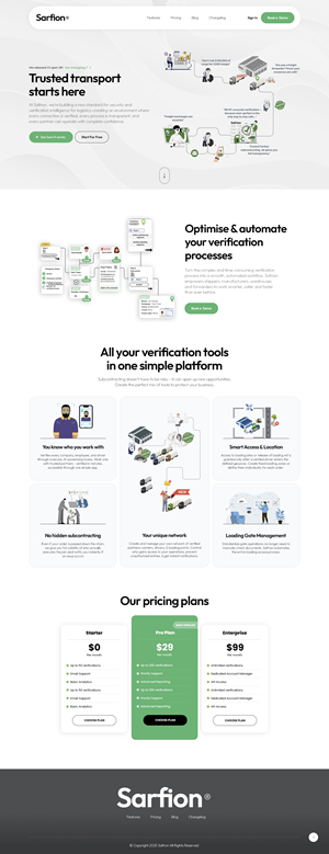 Web Design by NZ Creatives for One Logistics Sp. Z O.O. Sp. k | Design: #36264100