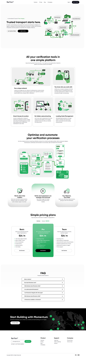 Web Design by NZ Creatives for One Logistics Sp. Z O.O. Sp. k | Design: #36460892