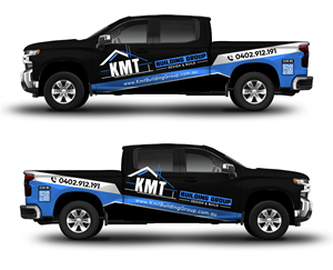 Car Wrap Design by WrapTonic24 for KMT Building Group Pty Ltd | Design: #36263315