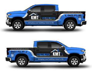 Car Wrap Design by WrapTonic24 for KMT Building Group Pty Ltd | Design: #36263318