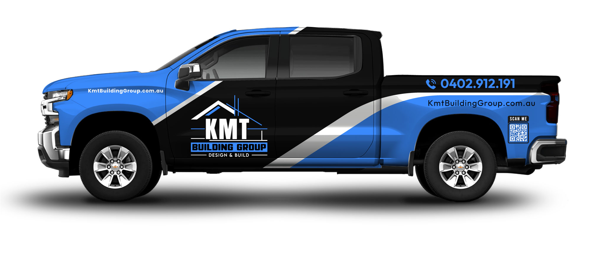 Diseño de Rotulación de Vehículo por WrapTonic24 para KMT Building Group Pty Ltd | Diseño #36263321