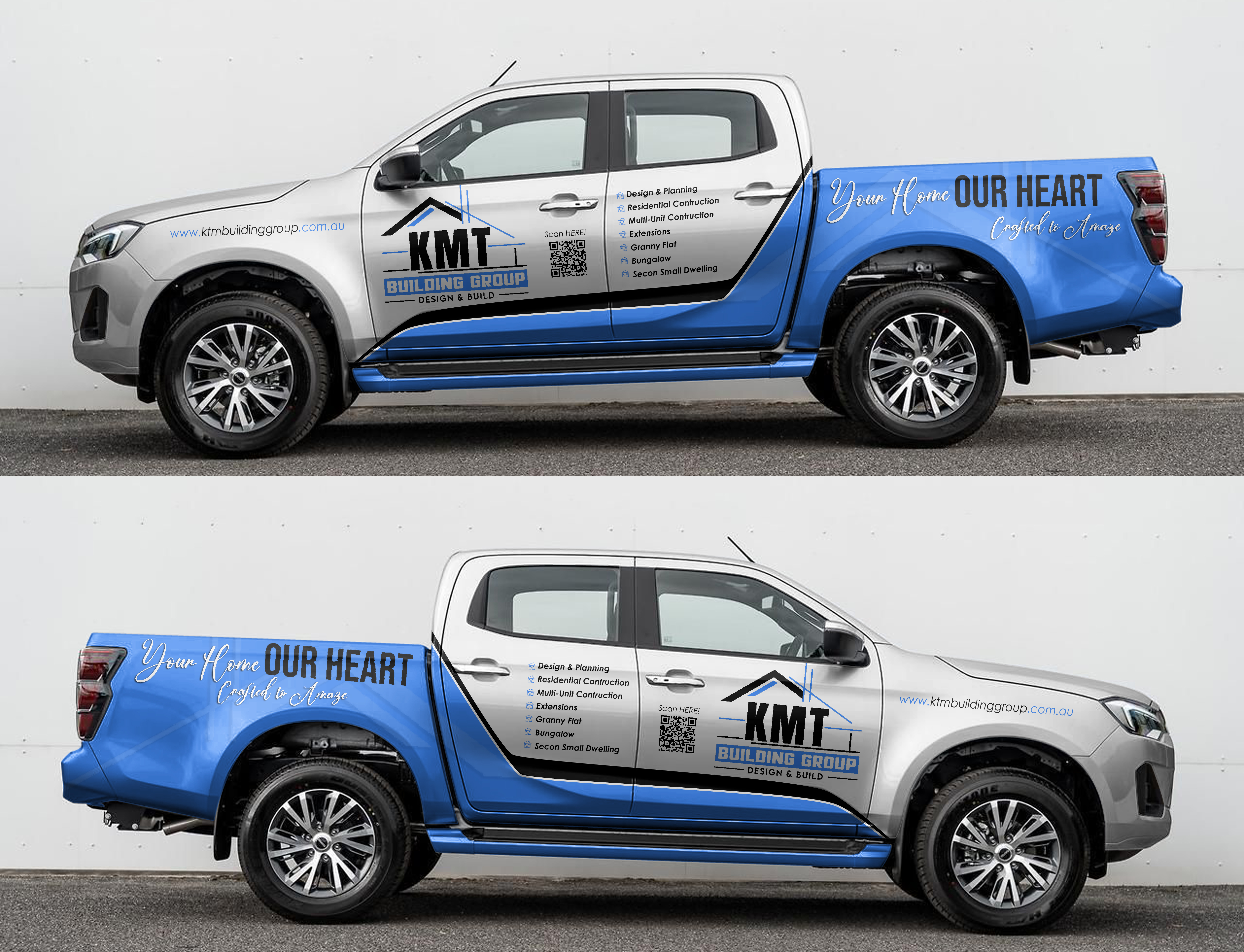 Car Wrap-Design von AZ_Studio für KMT Building Group Pty Ltd | Design #36260813