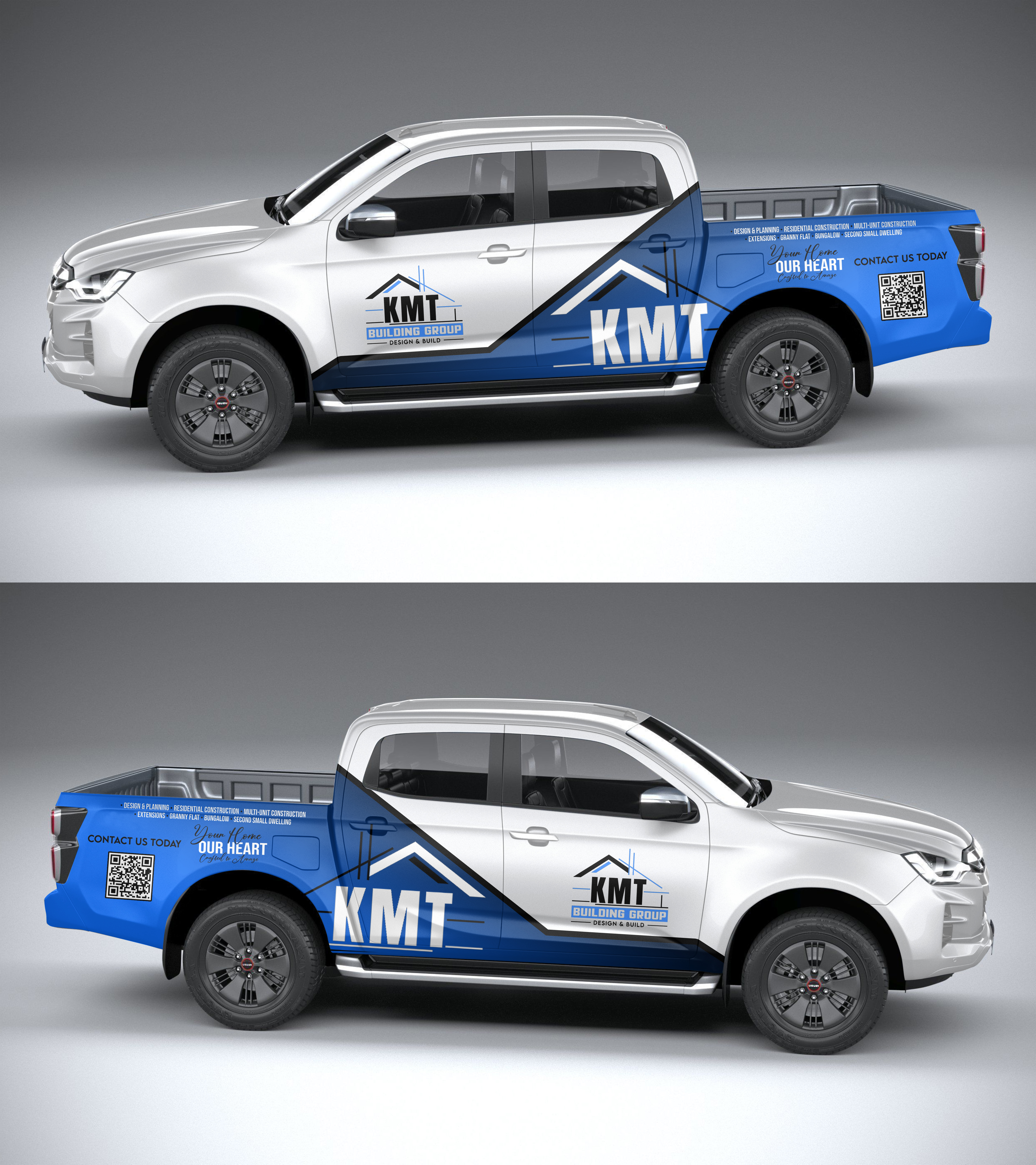 Car Wrap-Design von Martin Prihatna für KMT Building Group Pty Ltd | Design #36260503