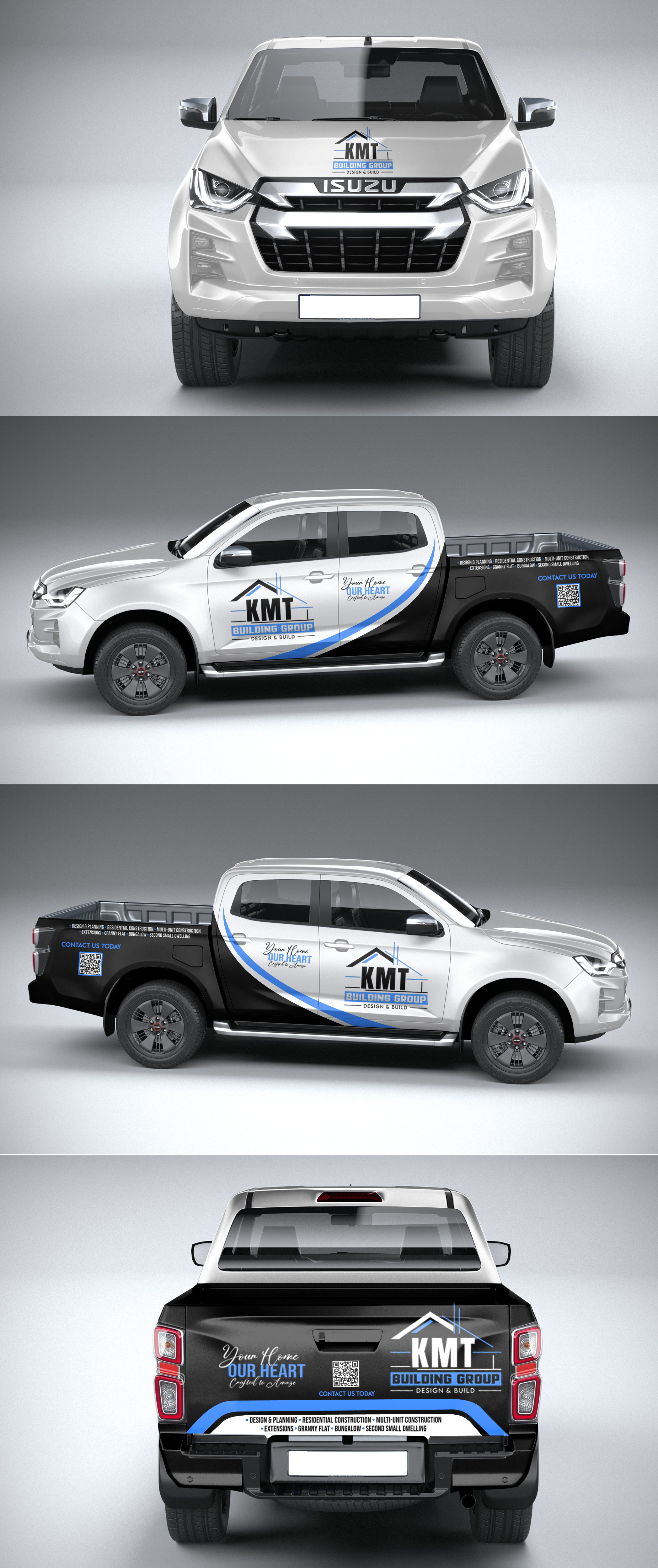 Car Wrap Design by Martin Prihatna for KMT Building Group Pty Ltd | Design #36260835