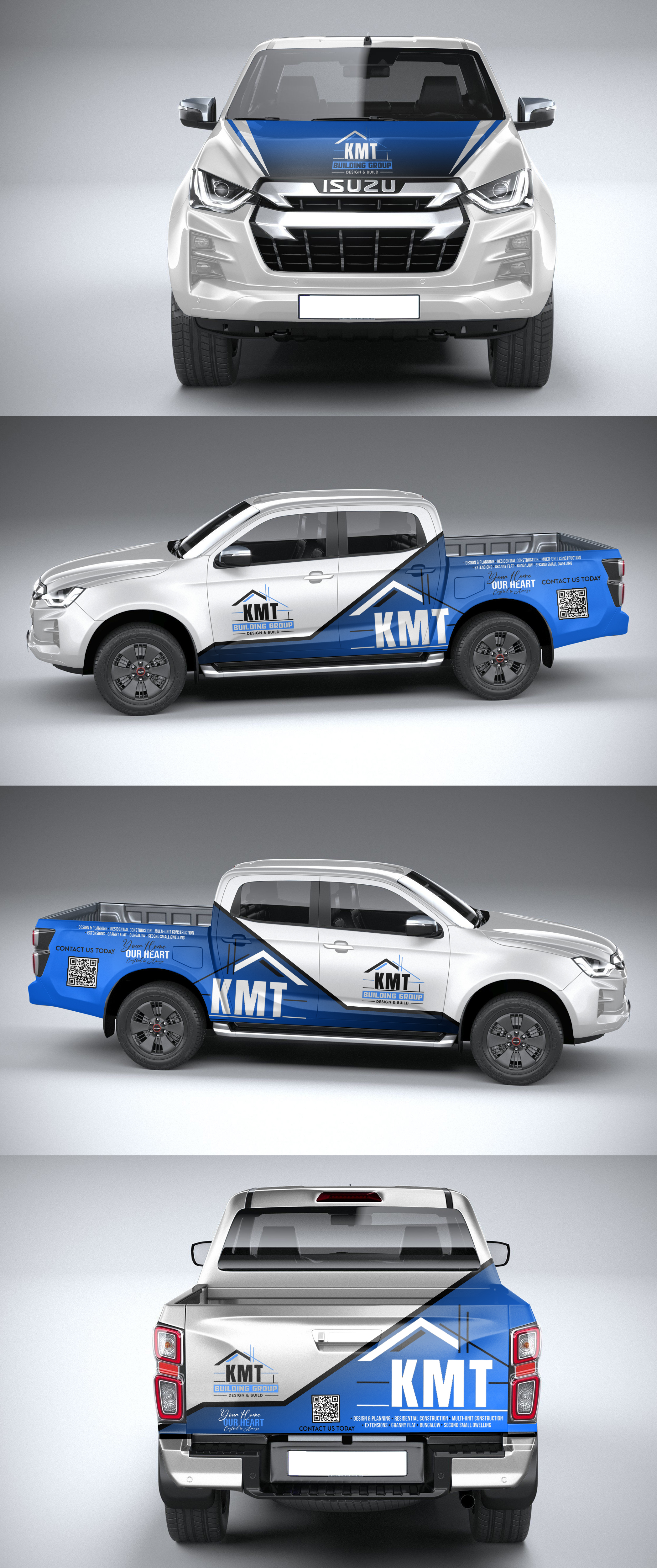 Car Wrap Design by Martin Prihatna for KMT Building Group Pty Ltd | Design #36260859