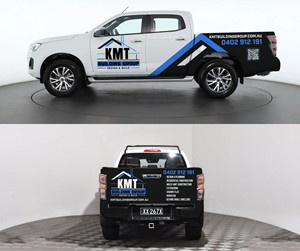 Car Wrap Design by Wrapcia for KMT Building Group Pty Ltd | Design: #36257702