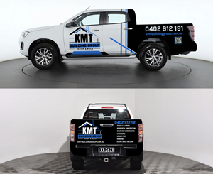 Car Wrap Design by Wrapcia for KMT Building Group Pty Ltd | Design: #36257703