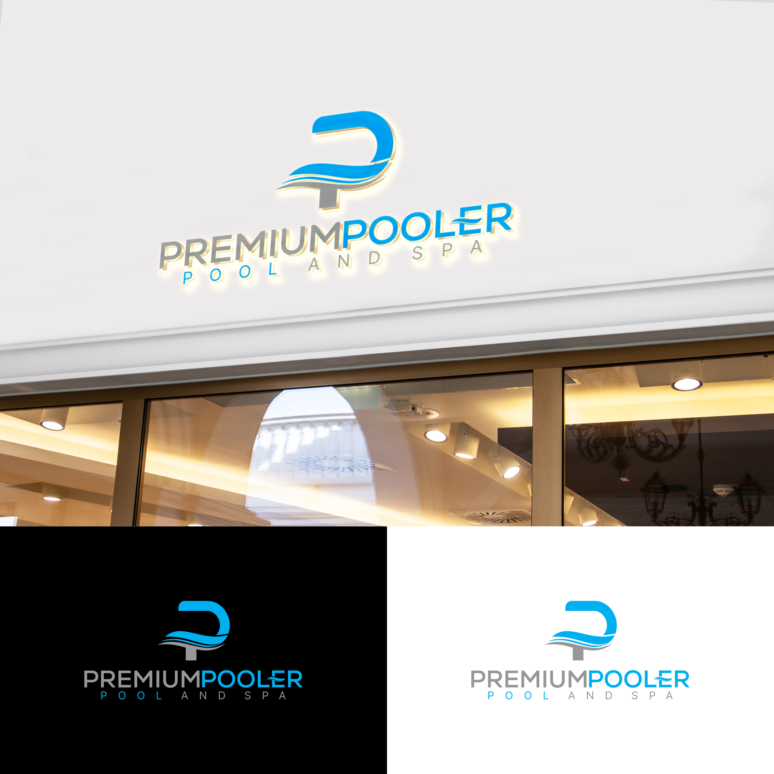 Logo Design by DesigNooox for PLATINUMPOOLS | Design #36256664