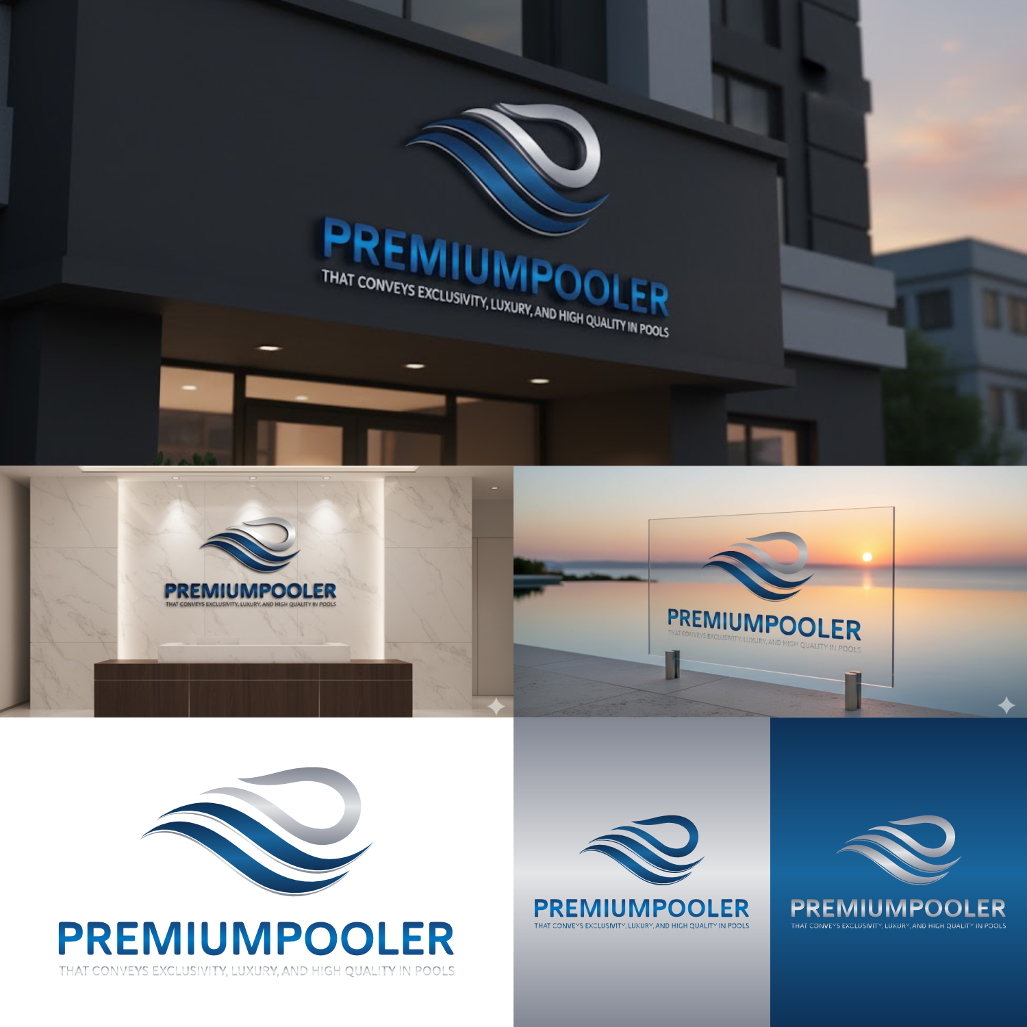 Logo Design by Dalang Design for PLATINUMPOOLS | Design #36258552
