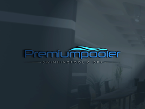 Modern and Luxurious Logo for Premiumpooler – Exclusive Pools