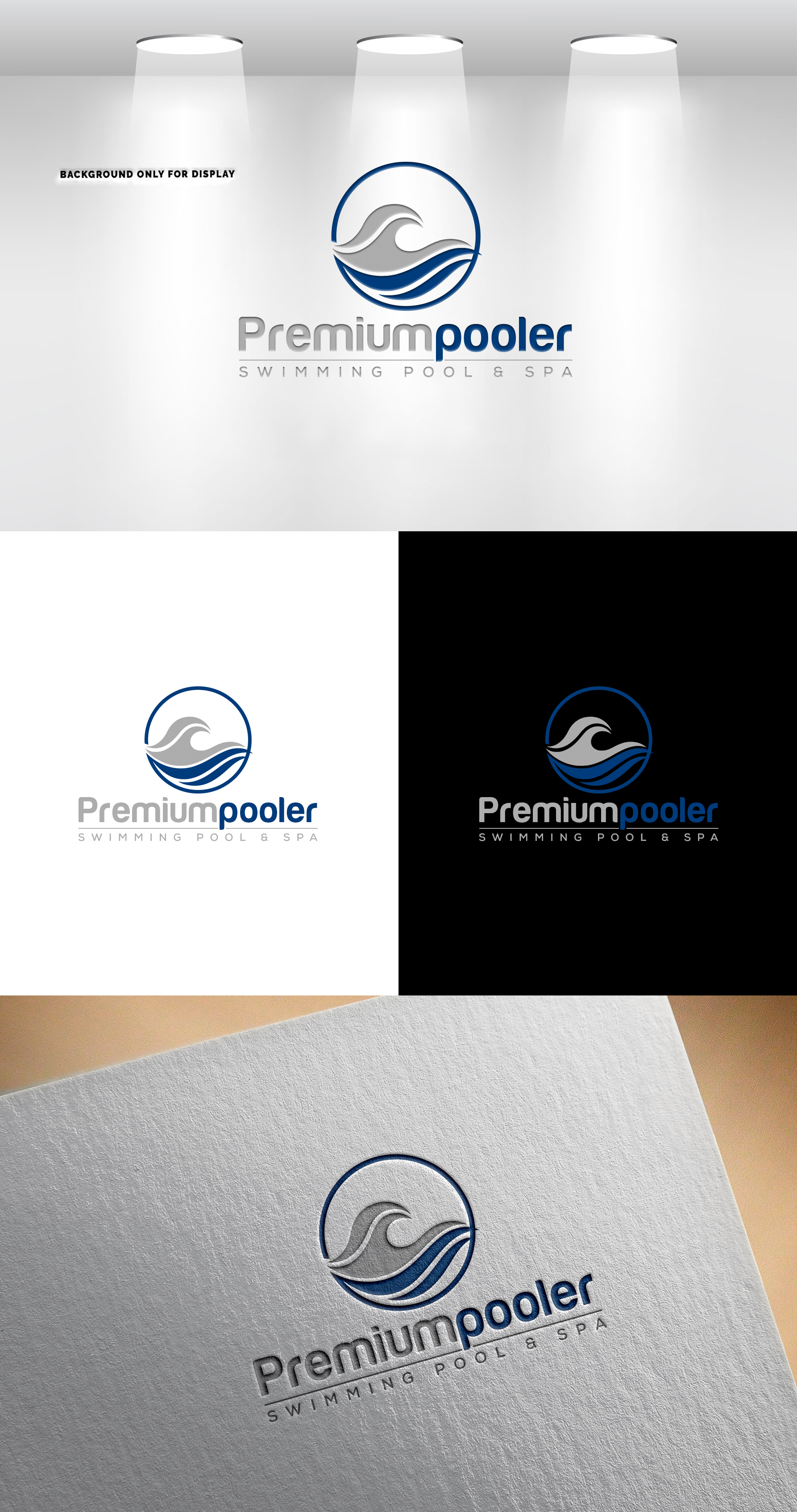 Logo Design by Rahmina for PLATINUMPOOLS | Design #36255042