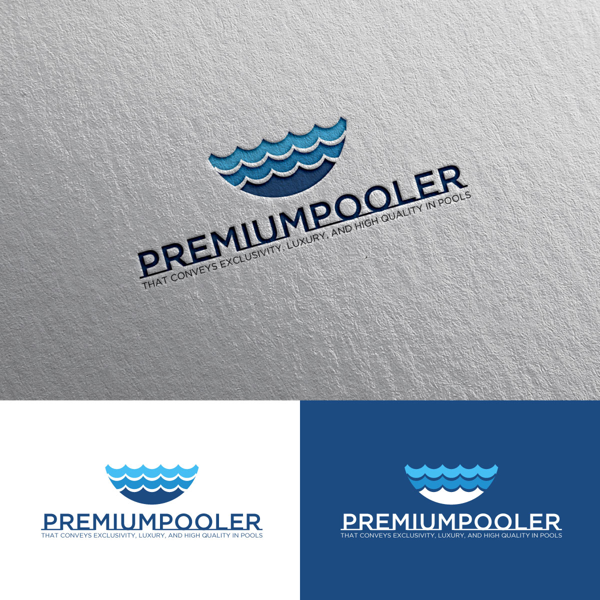 Logo Design by Alex Henry for PLATINUMPOOLS | Design #36254754