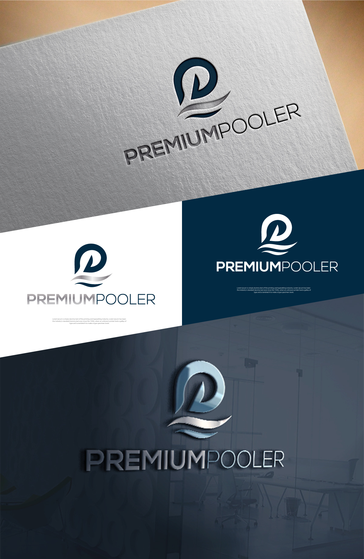 Logo Design by Cool-Designer for PLATINUMPOOLS | Design #36256659