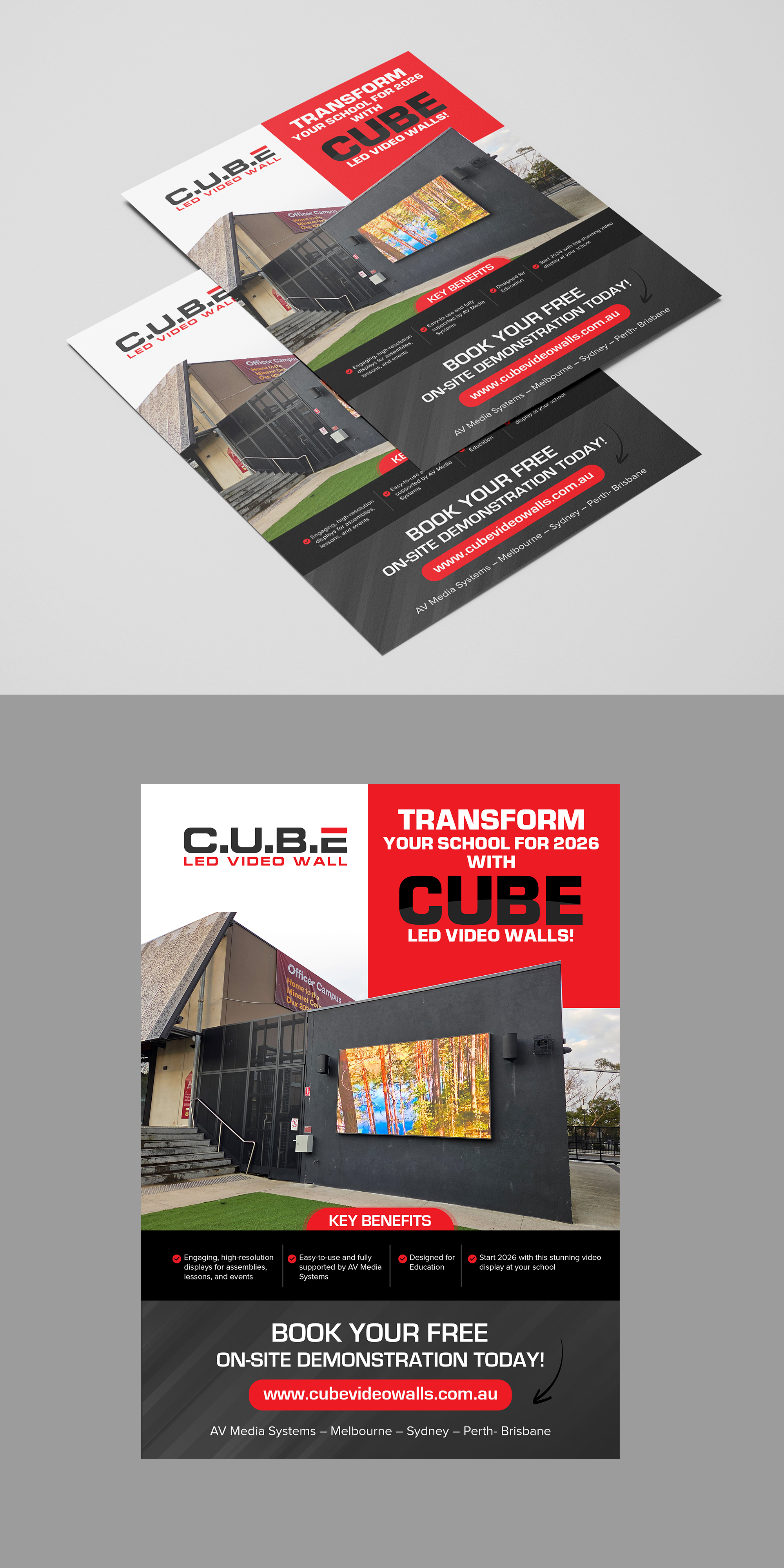 Flyer Design by Design Motion for AV Media Systems | Design #36270216