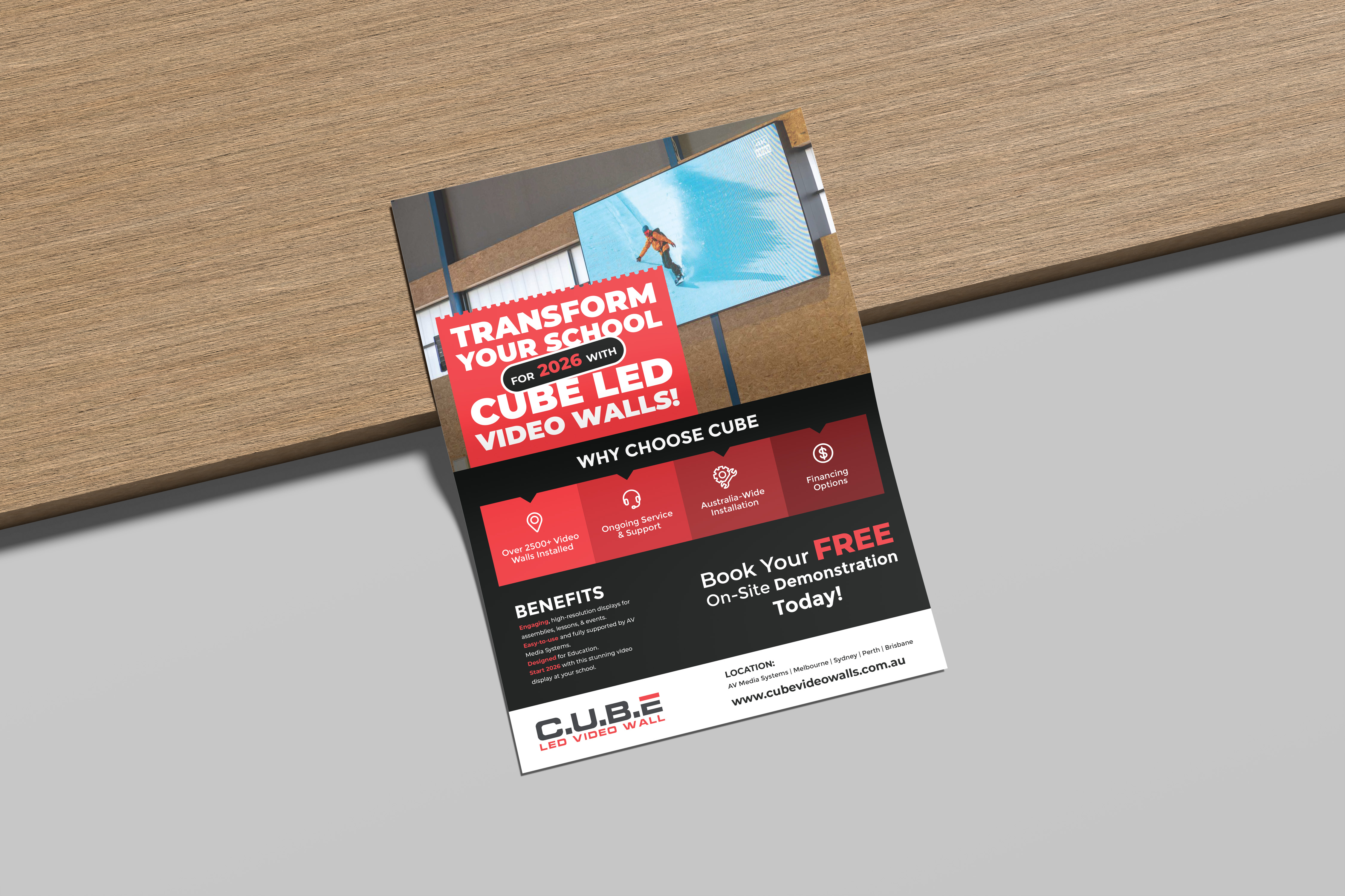 Flyer Design by Mood Designz for AV Media Systems | Design #36296066