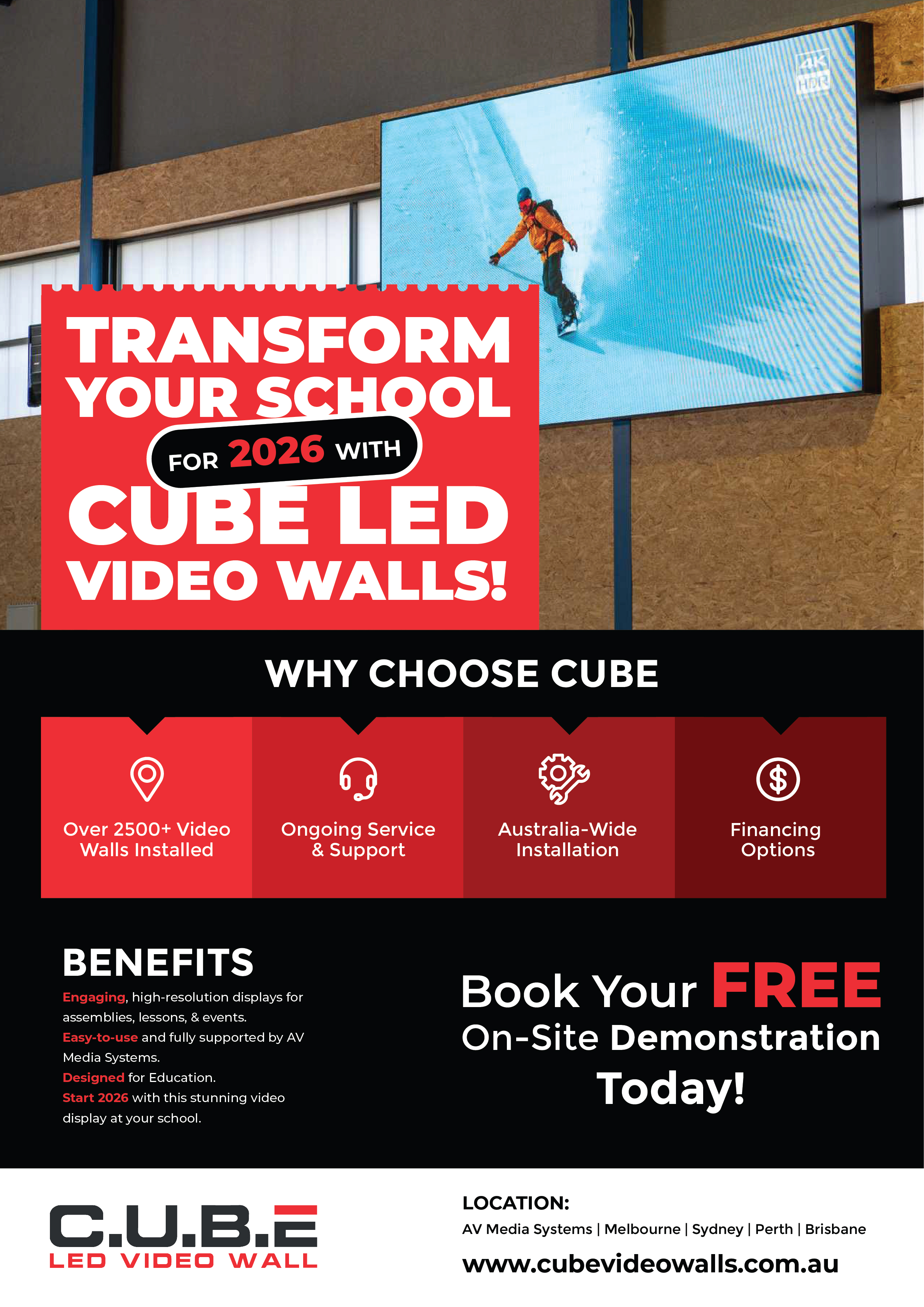 Flyer Design by Mood Designz for AV Media Systems | Design #36296070