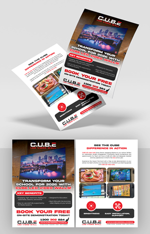 Flyer Design by Talha Ahmad for AV Media Systems | Design: #36262991