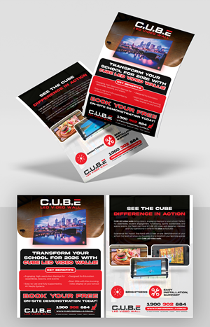 Flyer Design by Talha Ahmad for AV Media Systems | Design: #36262993