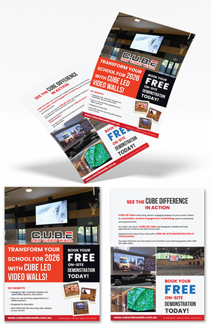 Flyer Design by Talha Ahmad for AV Media Systems | Design: #36263587