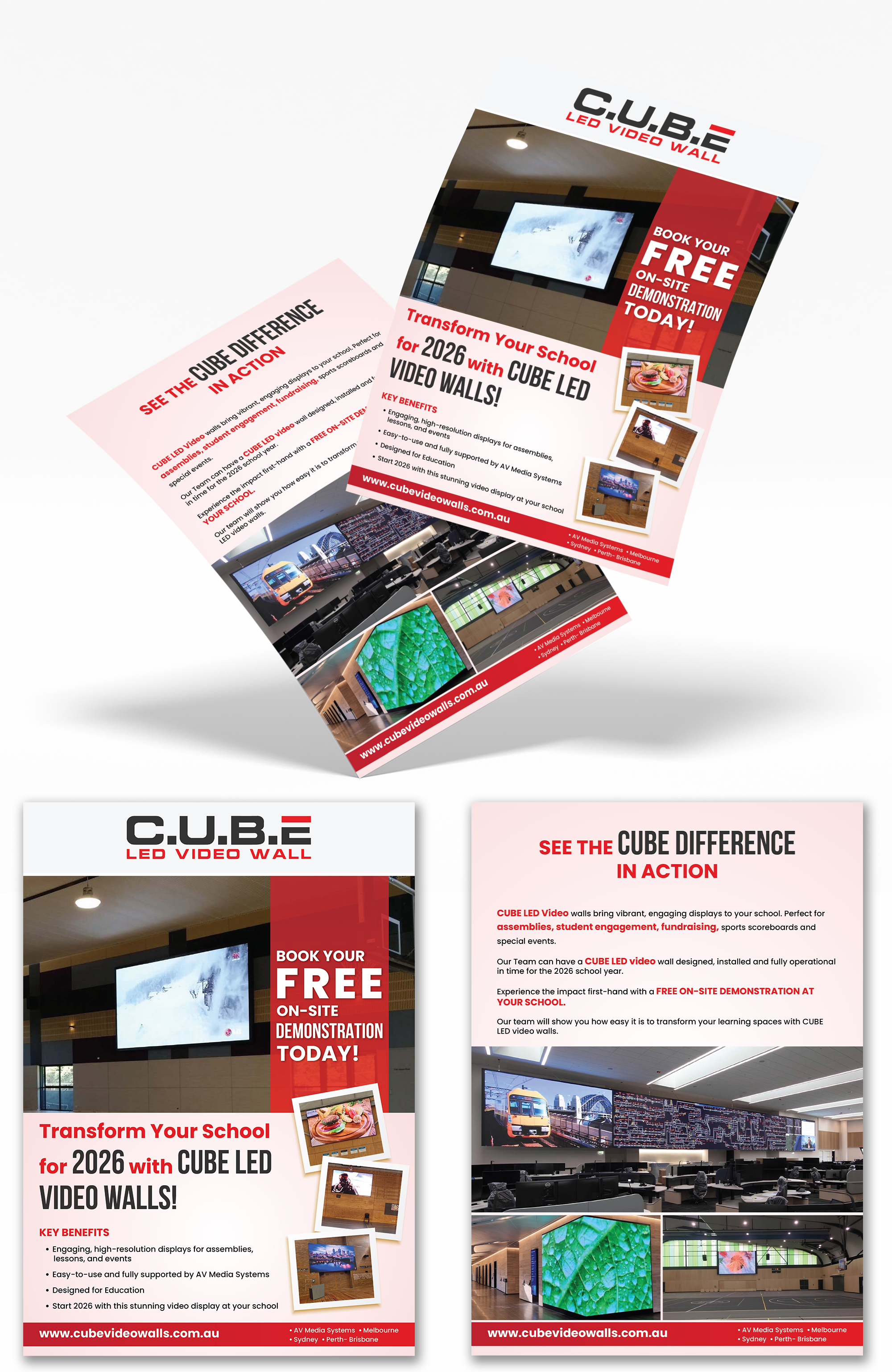 Flyer Design by Talha Ahmad for AV Media Systems | Design #36263588