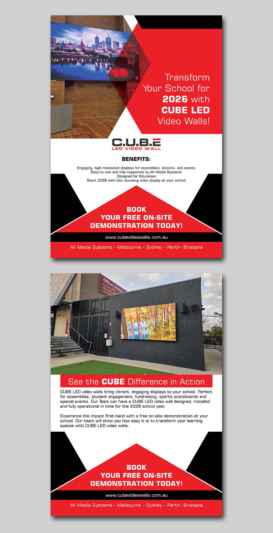 Flyer Design by YourLogoMaster for AV Media Systems | Design #36265206