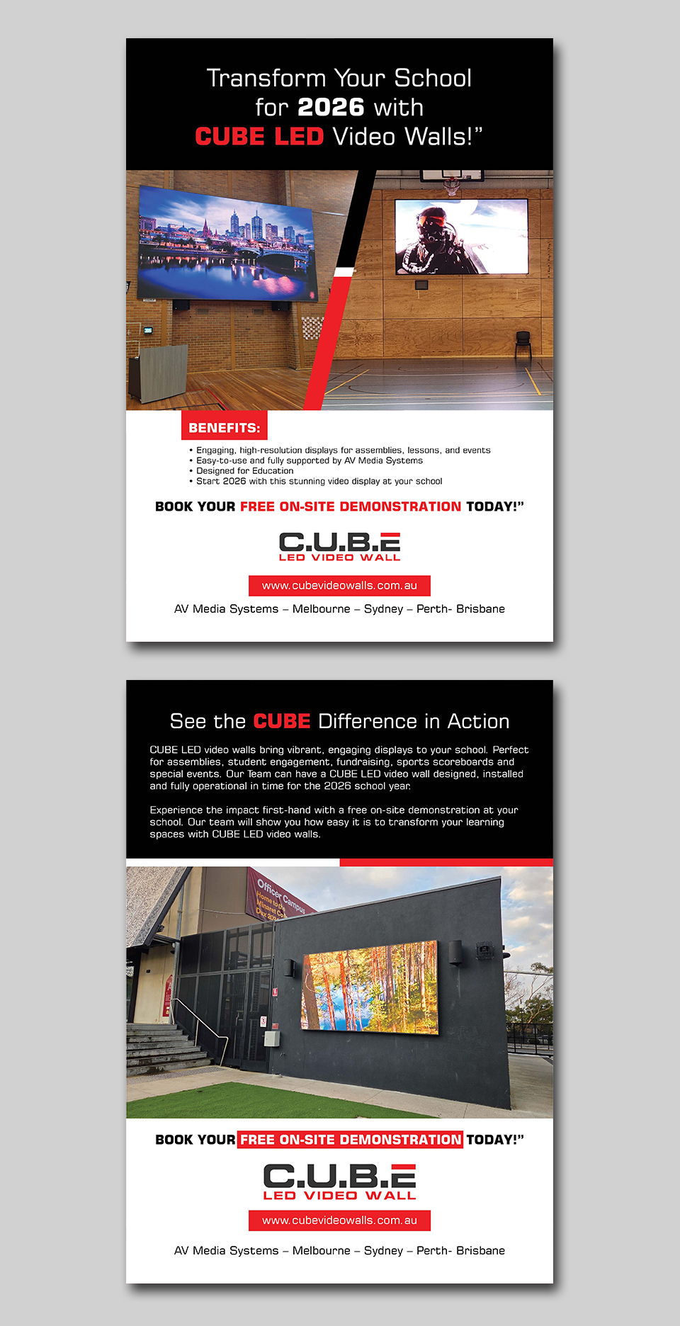 Flyer Design by YourLogoMaster for AV Media Systems | Design #36265207