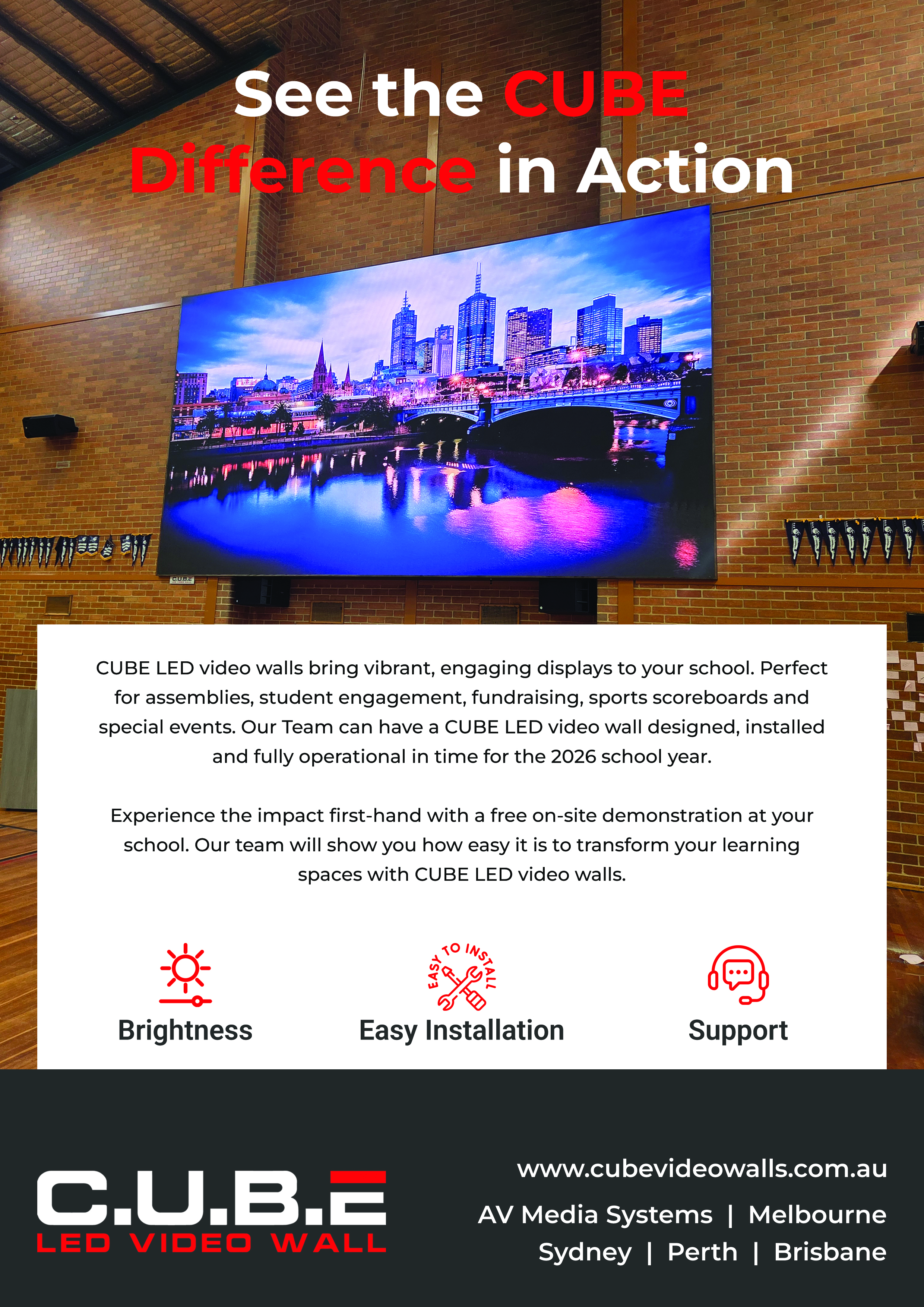 Flyer Design by RP Digital for AV Media Systems | Design #36261978