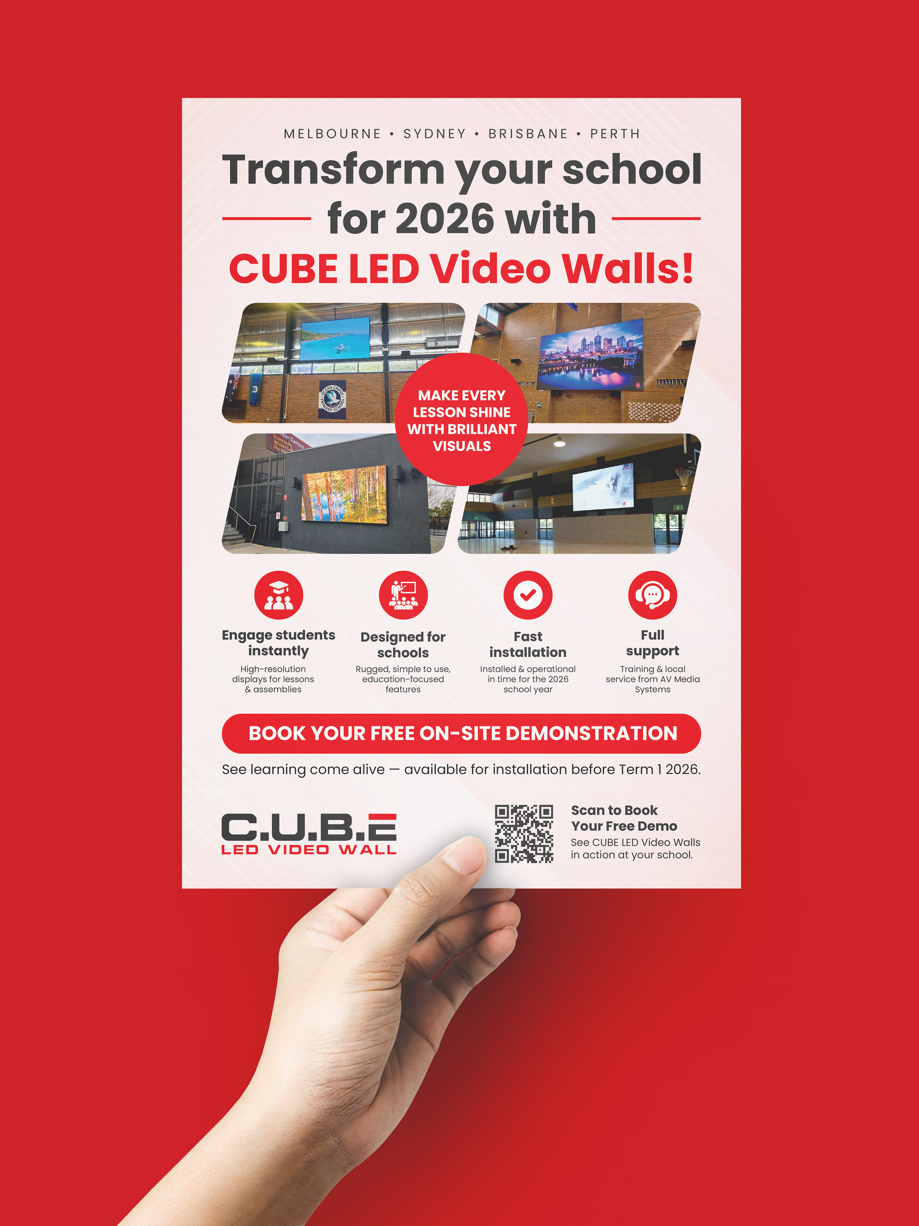 Flyer Design by Designed by MS for AV Media Systems | Design #36291202